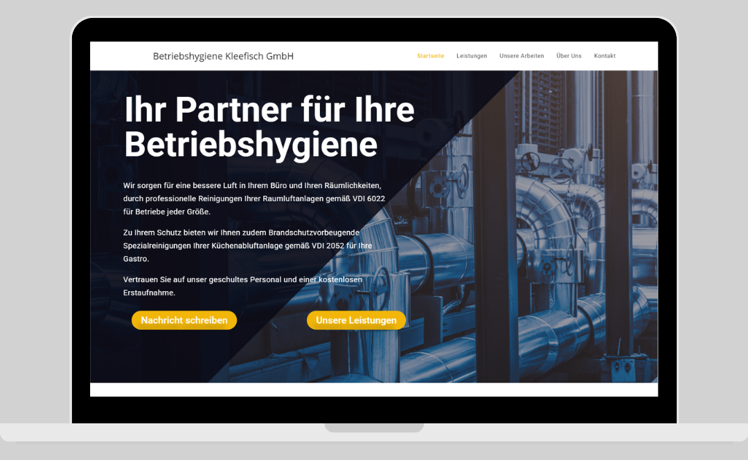 Referenz: Betriebshygiene Kleefisch